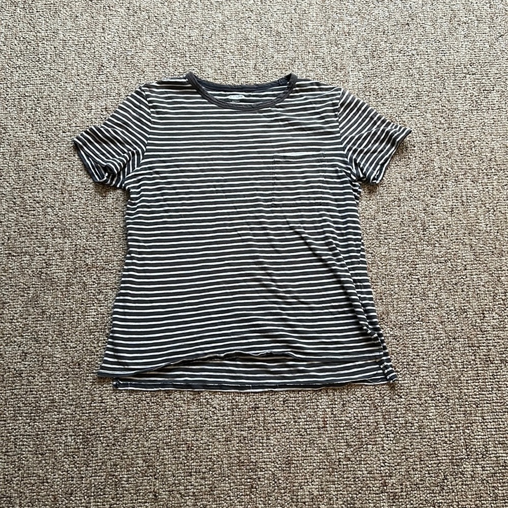 Old Navy Striped Boyfriend Tee